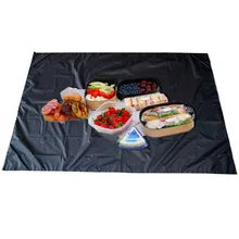 Изысканная рекламная Брезентовая воздушная подушка, водонепроницаемая, для пикника, пляжа, кемпинга, Брезентовая игровая площадка, сплошной цвет