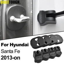 Xukey дверной замок фиксатор крышка контрольная рукоятка ограничитель стопор чехол Антикоррозийная Кепка с пряжкой для hyundai Santa Fe DM 2013-on