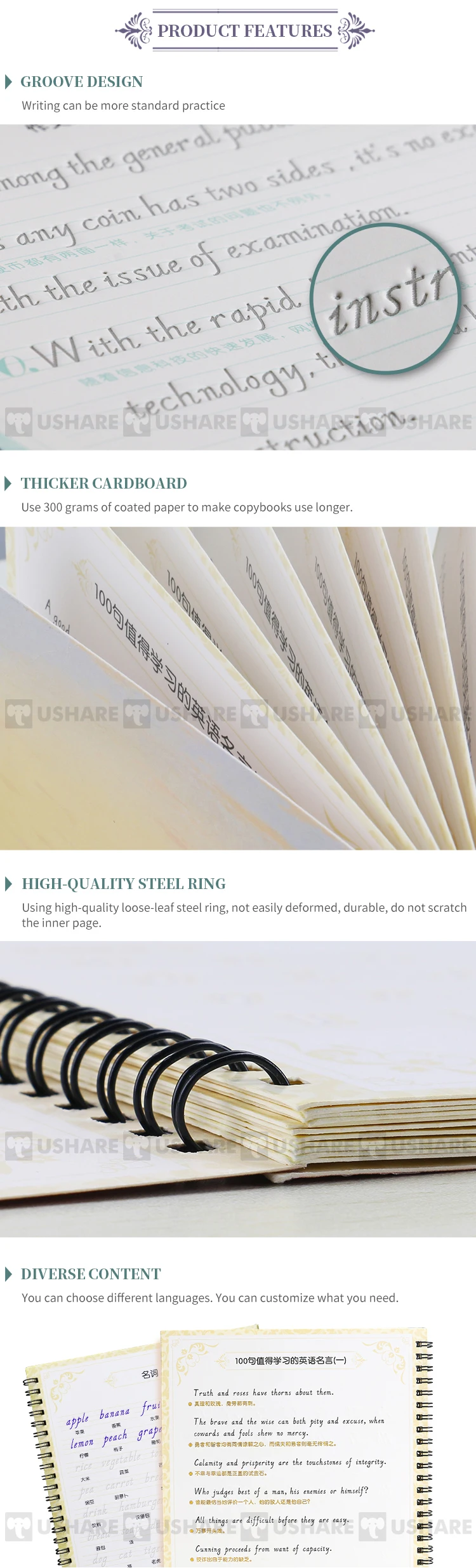 Ushare copybook 6