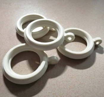 

High Quality heavy nano mute ABS curtain rings with innner dia. 38mm for 19/22/25/28mm(3/4-IN,7/8-IN,1-IN,1.125-IN)diameter rods