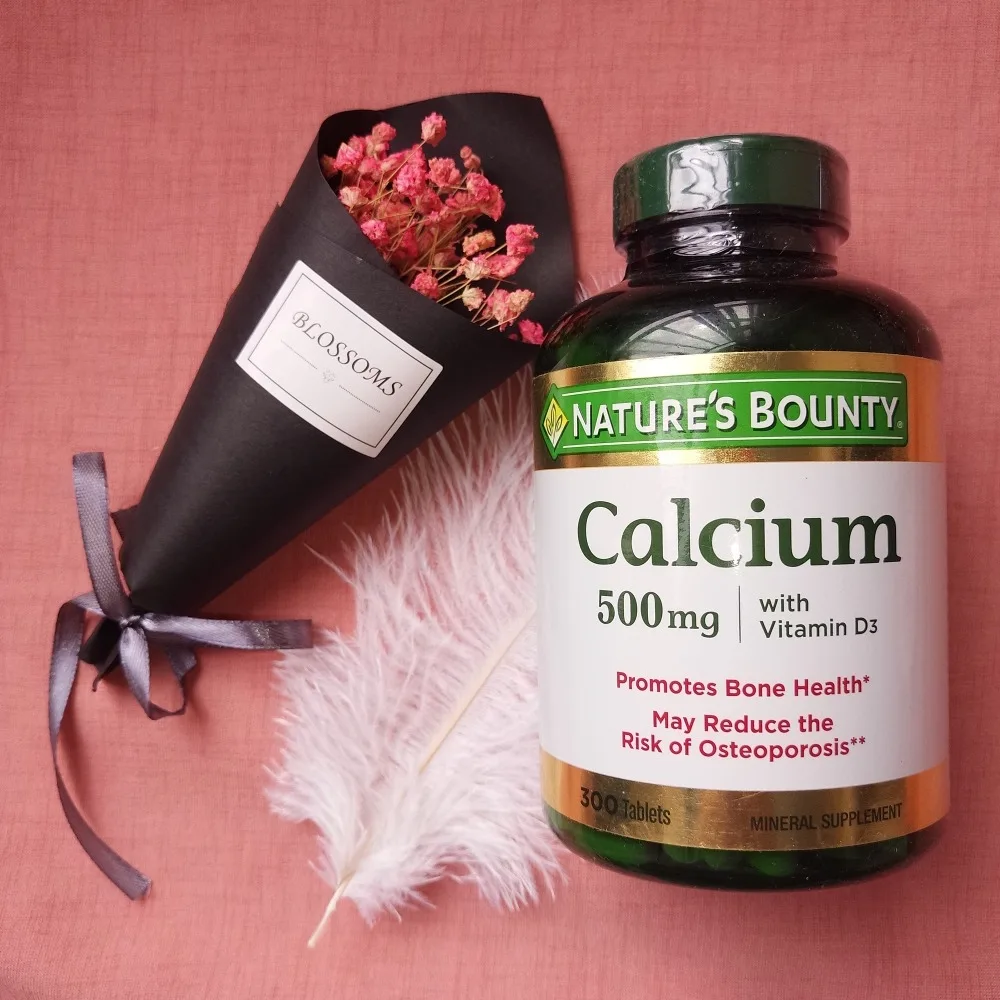 

Free shippingcalcium 500 mg with vitamin D3 300 pcs