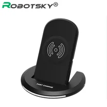 Cargador inalámbrico Para El Samsung Galaxy S6 S7 S8 A5 J5 Note5 LG G6 G5 G4 Rápida Almohadilla de Carga Rápida Carga Del Teléfono Soporte 2017 Caliente venta