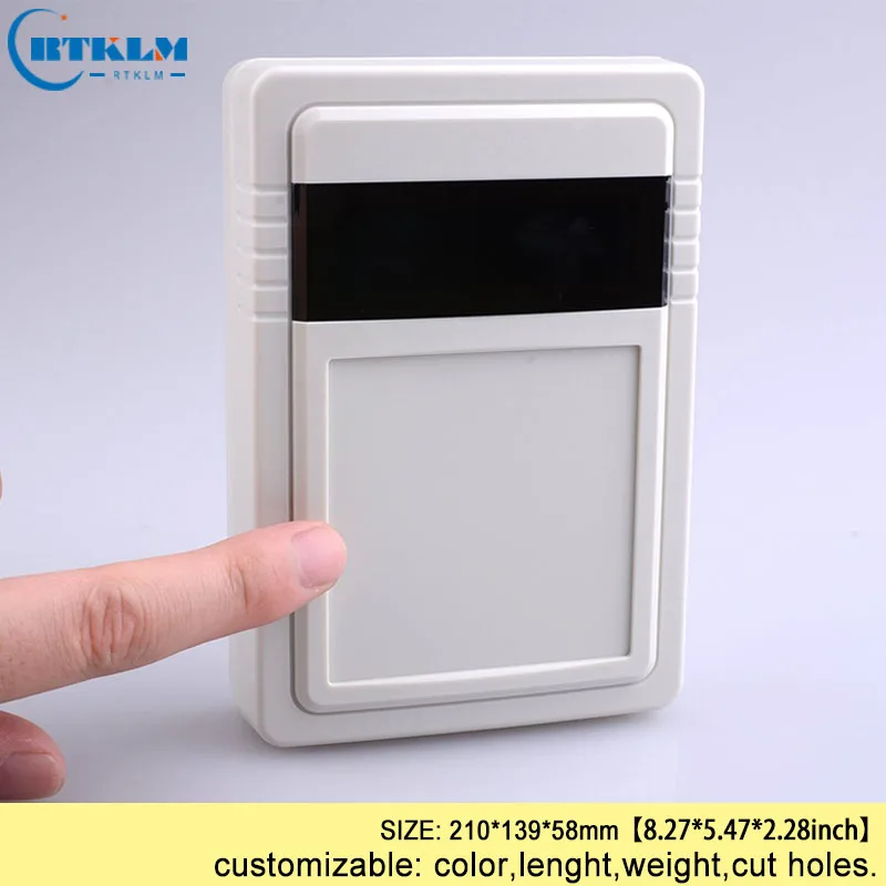 Wall mounting plastic box electrical custom electronics plastic enclosure Power supply project box abs junction box 210*139*58mm
