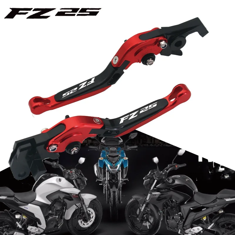 Складные Выдвижные тормоза рычаги сцепления для мотовелосипеда YAMAHA FZ 25 FZ25 2017