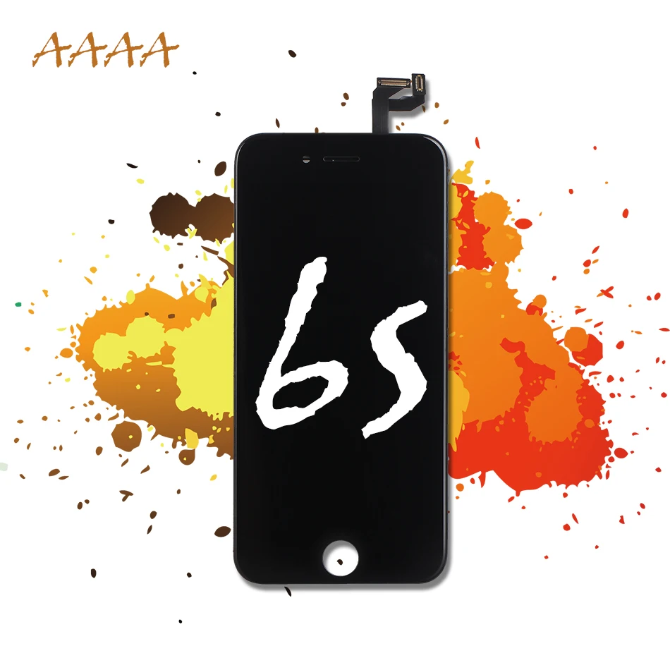 

AAAA Best Quality LCD Screen for iPhone 6s Display Replacement Assembly Digitizer Parts Touch Panel Black White With Tools Glass