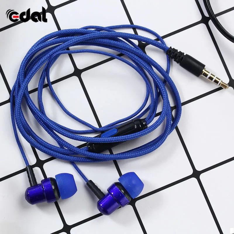 

Wired Sports Earphones HiFi Stereo Headphone Music In-ear Original Headset With Mic for Samsung Huawei Xiaomi Phone Mp3