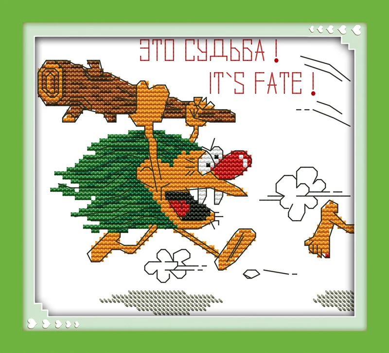 

Don't mess with me , counted printed on fabric DMC 14CT 11CT Cross Stitch kits,embroidery needlework Sets, Home Decor