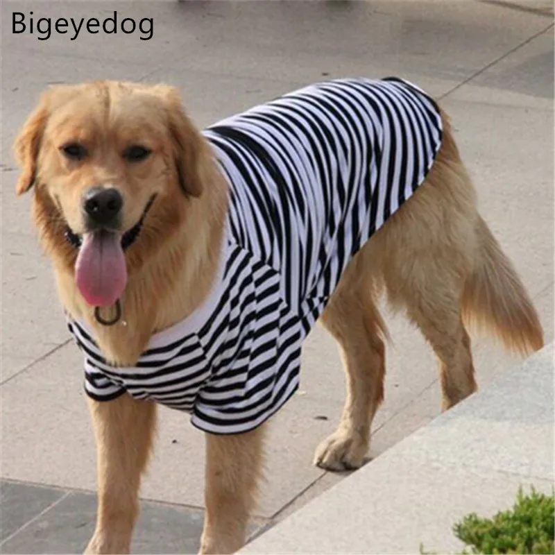 

Big Dog Vest Large Dog T-shirt Dog Clothes Golden Retriever Samoyed Clothing Summer Pet Costume Hug dog Coat Apparel