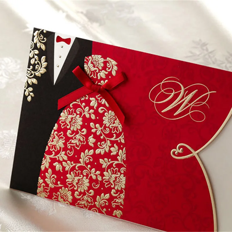 weeding cards sample