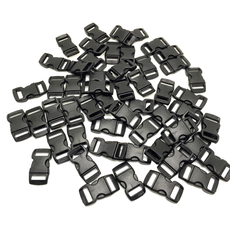 100pcs/lot Black plastic 3/8\ 100pcs/lot Black plastic 3/8\