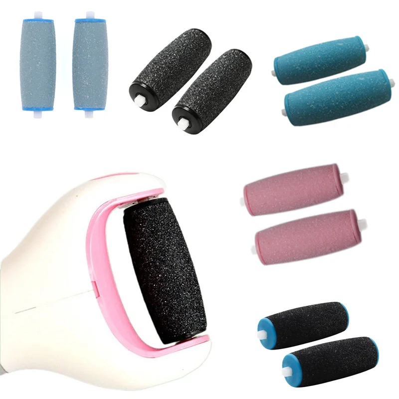 

1Pair Foot Care Tool Heads Pedi Hard Skin Remover Refills Replacement Rollers Perfect Fit 11 WH998