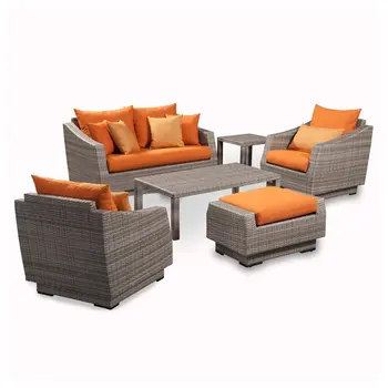 

hot sale white wicker cheap outdoor high end sectional sofa