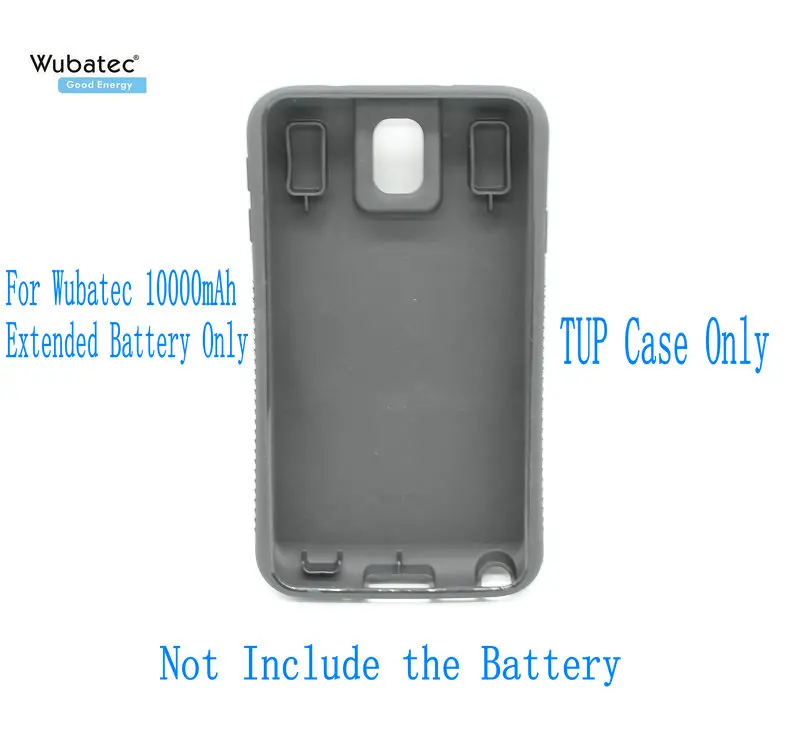 

Wubatec 1x Note 3 Extended Battery (10000mAh) TPU Case for Samsung Galaxy Note3 N9000 N9002 N9005 N900A N900V N900P (no Battery)