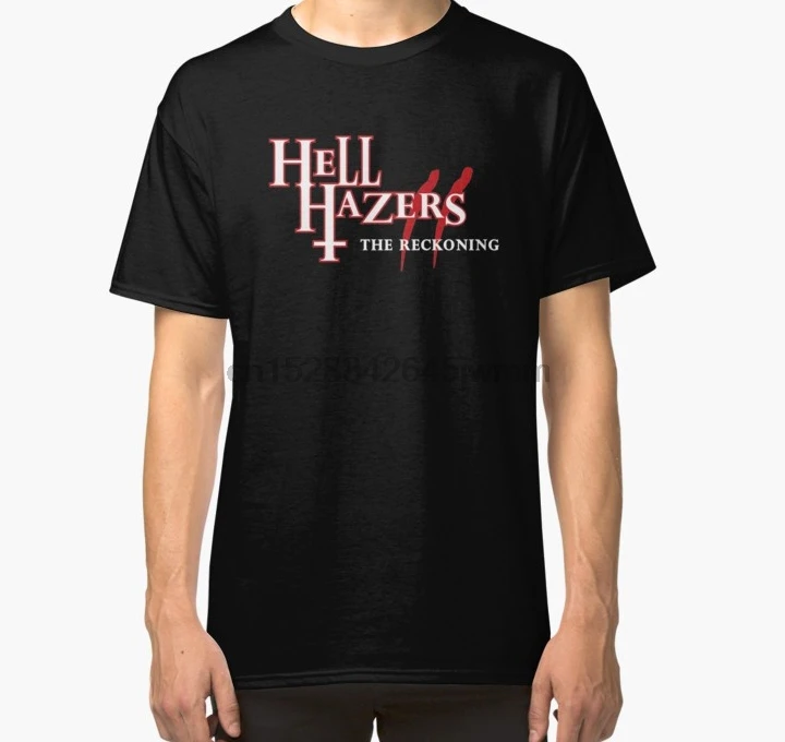 Мужская футболка с коротким рукавом сверхъестественная Hell Hazers II Классическая