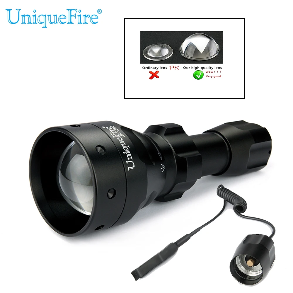 UniqueFire 1503 T50 IR 850nm 3 Modes LED Flashlight Night Vision