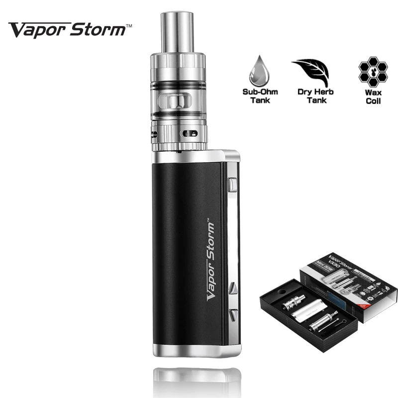 E Cigarette Original Vapor Storm VX30 3 in 1 Dry Herbal