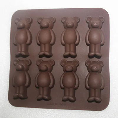 

Silicone mold 8 cavity Rat Man shape fondant cake chocolate mold ice mould resin clay craft mold