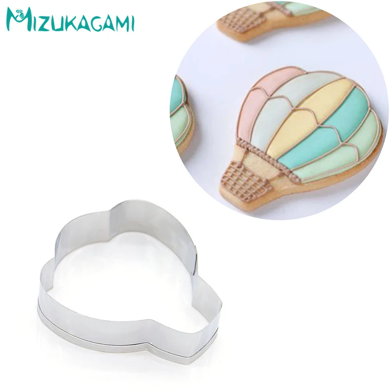 

Stainless Steel Cookie Cutter Biscuit Mold DIY Kitchen Baking Tools Hot Air Balloon Shape Fondant Cutting MS-00171