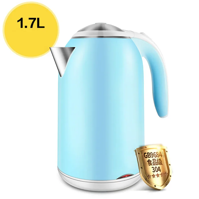 Термоэлектрический чайник чайники из термо-электрических бытовых нержавеющая сталь 304 пищевой 1.7l