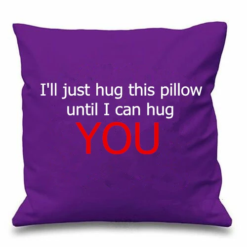 Nouveaute Longue Distance Relation Cadeau Drole Longue Distance Amour Citation Housse De Coussin Jeter Taie D Oreiller I Just Calin Oreiller Decor Aliexpress