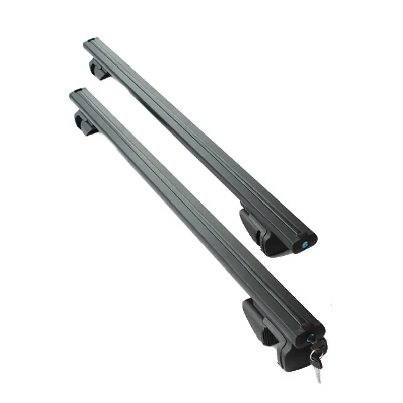 

For Subaru Forester 2008-2016 Black Aluminum Cross Bar Roof Luggage Rack 1set