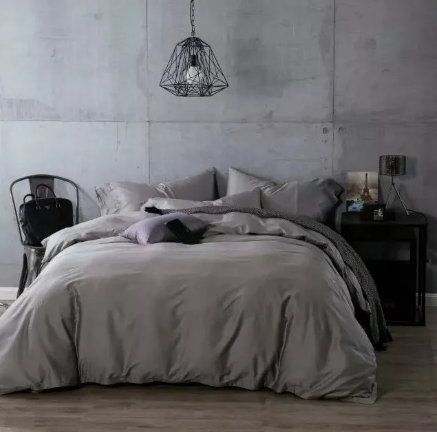 dark grey duvet cover