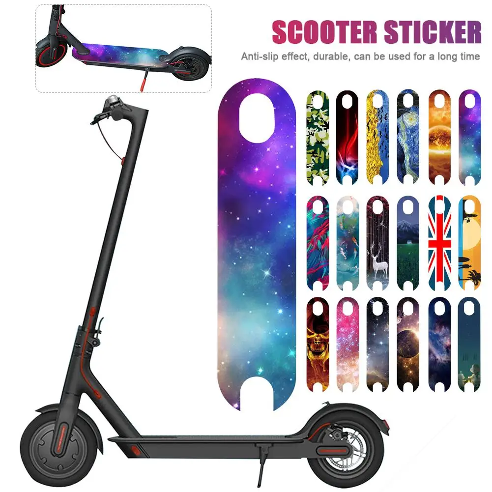 

M365 Scooter Accessories Pedal Scrub Foot Pad Sticker Waterproof Sunscreen Personality Sandpaper Cycling Supplies