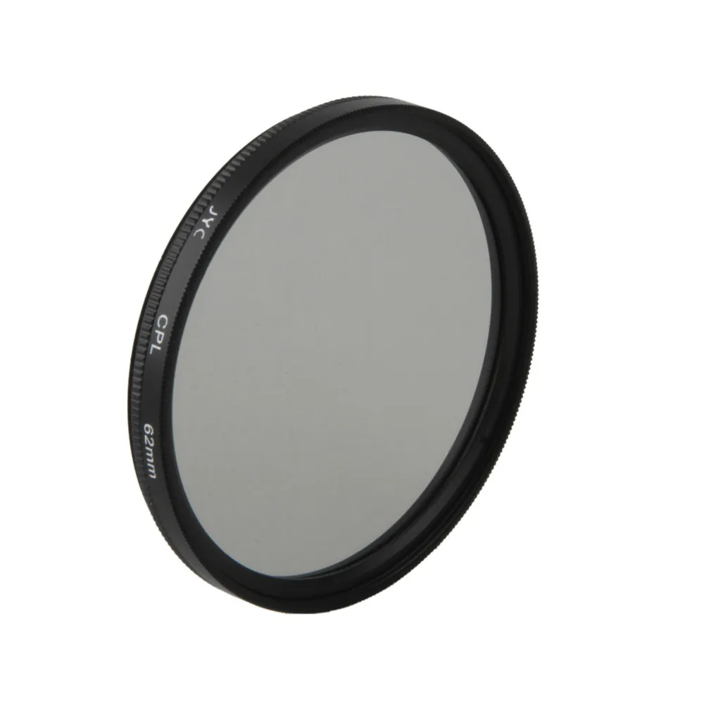 Free Shipping JYC 62mm CPL Circular Polarizer Filter for Canon Nikon
