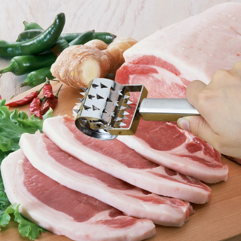 Многофункциональный мясной тендеризатор стейк инструмент для барбекю мясо нежная оригинальность кухонная утварь инструменты для стейка нержавеющая сталь