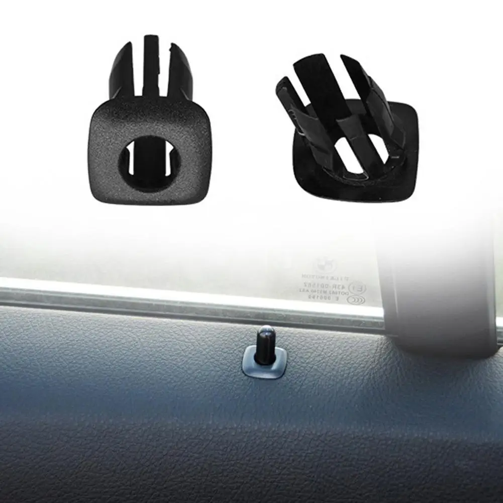 cheap Car Door Bolt Circle Decoration Cover Decals for BmW 5 Series F10 F18 520 525 Car Door Bolt