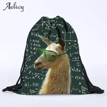 

Aelicy Cartoon Drawstring Backpack Portable School Bags For Girls And Boys Kids High Quality 3D Printing Bags Travel Pouch