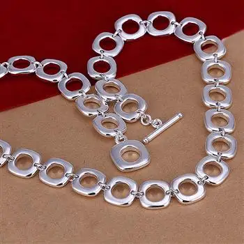 

Wholesale fashion jewelry Necklace 925 Silver Necklace . Nice Jewelry. Good Quality N180