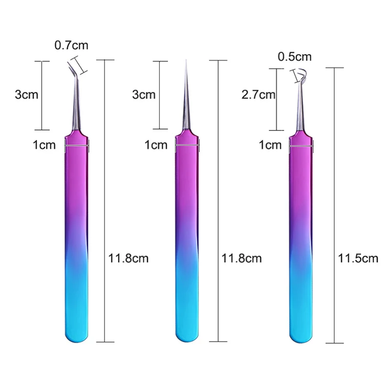1 шт. щипцы для удаления черных точек Комедон акне для удаления изогнутой кусачки уход за лицом очиститель Макияж инструмент для красоты