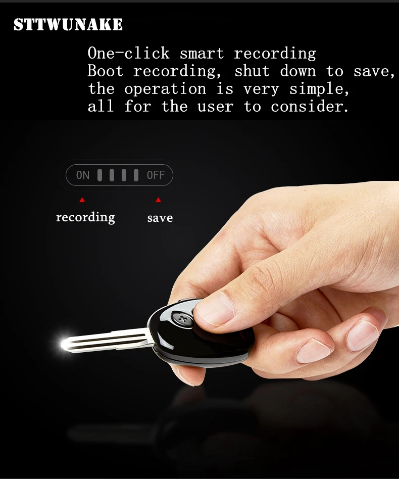 STTWUNAKE mini key hidden voice recorder Professional Digital 8GB HD noise reduction Time stamp Spy voice recorder Get evidence STTWUNAKE mini key hidden voice recorder Professional Digital 8GB HD noise reduction Time stamp Spy voice recorder Get evidence