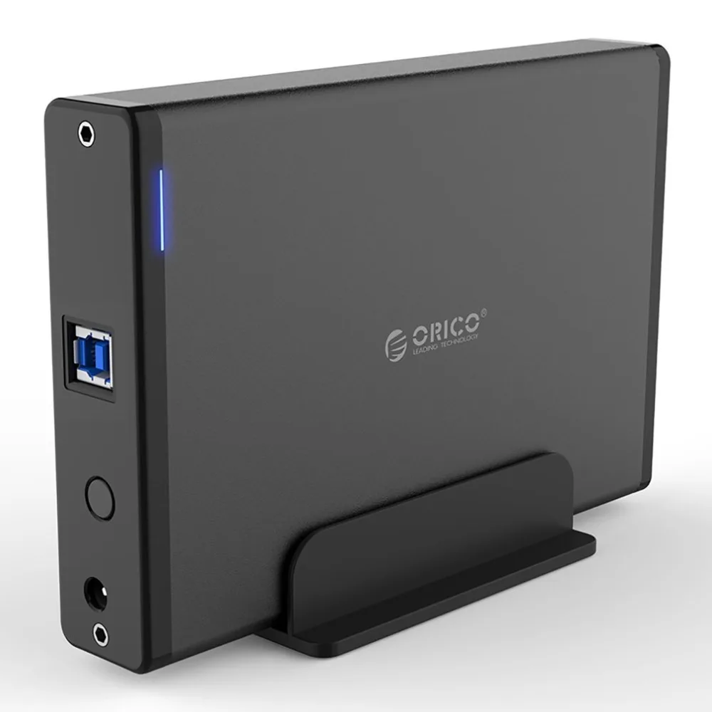 Orico 7688U3-BK USB3.0 Переносной жесткий диск корпус 3,5 корпус для жесткого диска жесткий диск Box для портативных ПК Австралия ЕС ВБ США Plug