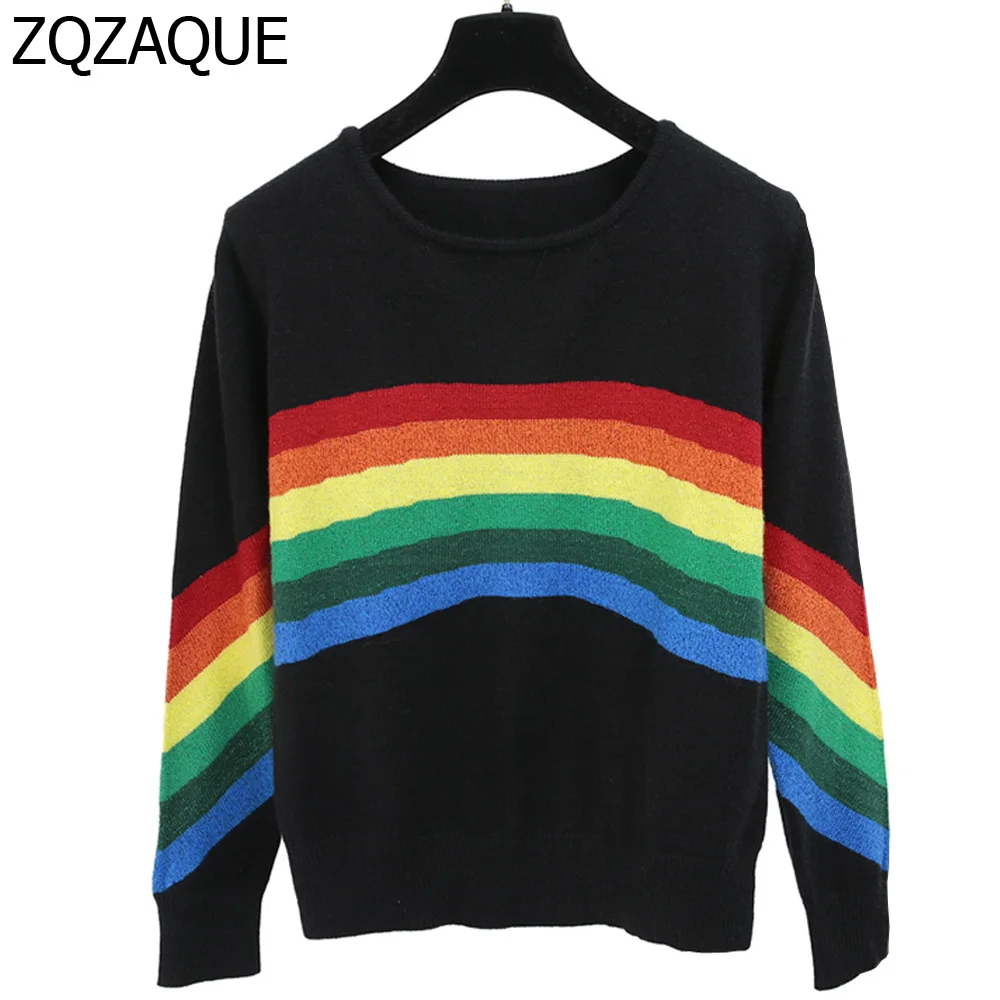 Женский трикотажный пуловер с длинным рукавом круглым вырезом|top long|fashion toptop fashion |