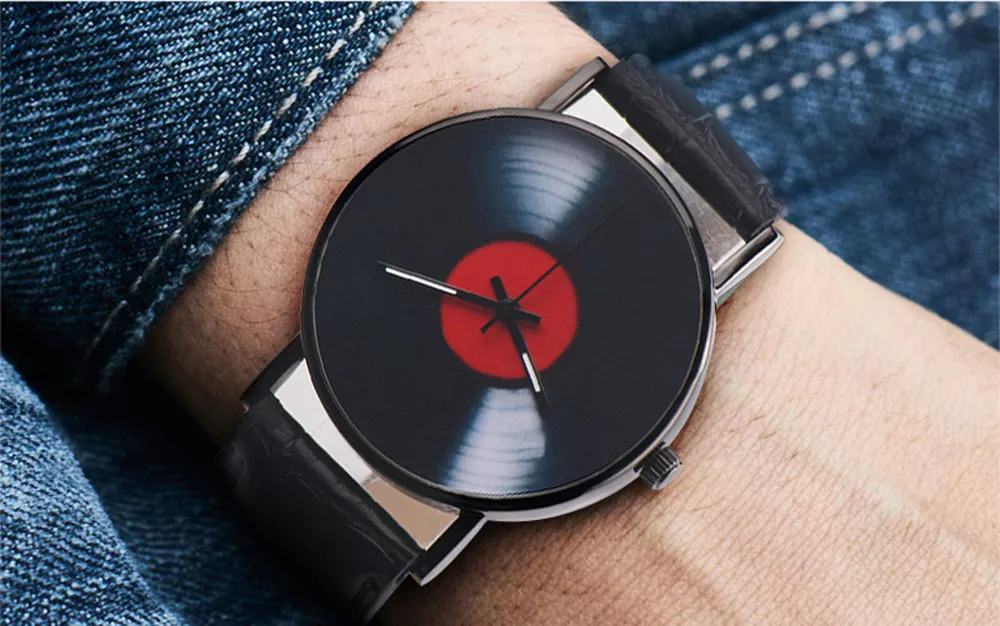 

Men's Watch Retro Design Leather Band Analog Alloy Quartz Wrist Watch Fashion Style Man Male Clock Dress Watches relogio P20