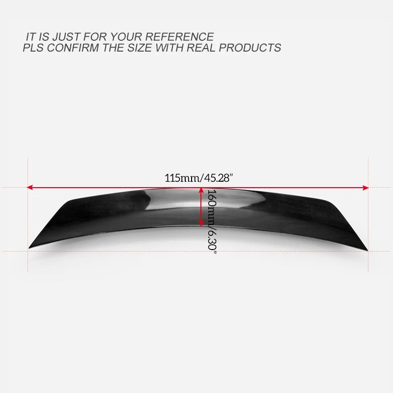 FRP Rear Wing Lip For Kia Stinger EPA Style Glass Fiber Rear Spoiler Body Kit Tuning Trim For Stinger Racing Part