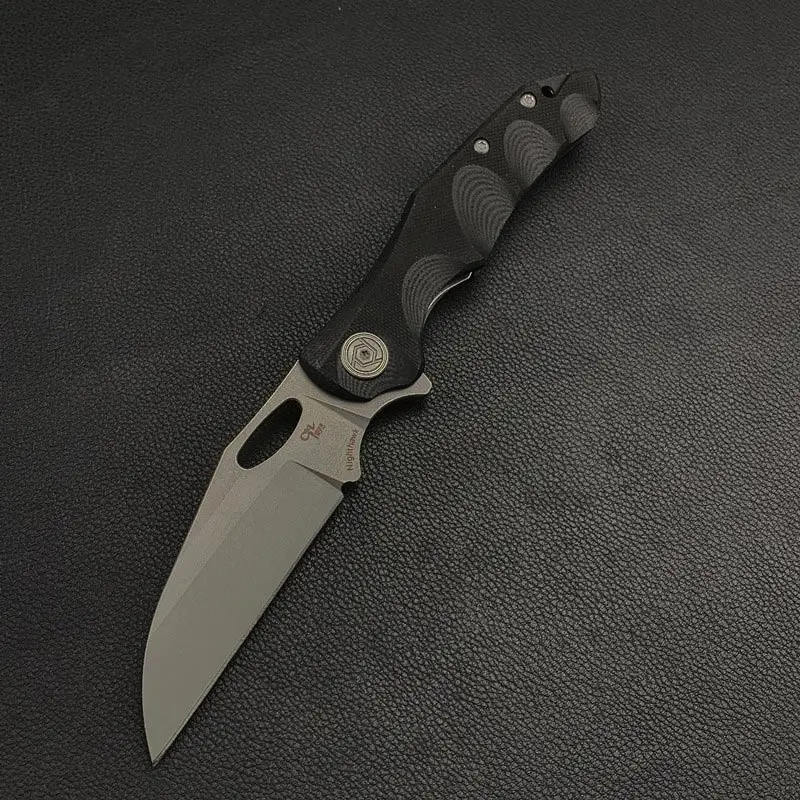 CH новое поступление Nighthawk 60HRC D2 лезвие G10 Ручка шарикоподшипник складной нож Кемпинг Охота коллекционный подарок EDC карманные ножи