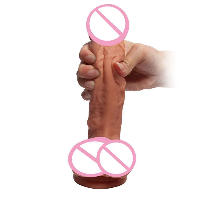 Soft Huge dildo super big fake penis thick dildo suction cup dildo clitoris stimulator Vaginal massage dildos for women