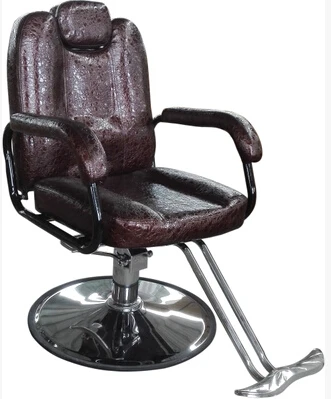 Hot hair salon barber chair. Hairdressing chair. Put down lying razor chair can be lifting rotation.