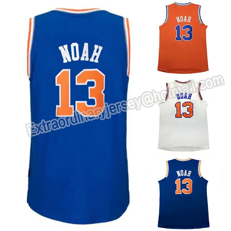 Йоаким Ноа #13 Баскетбол джерси Высокое качество 13 Дешевые продажа 100% прошитой