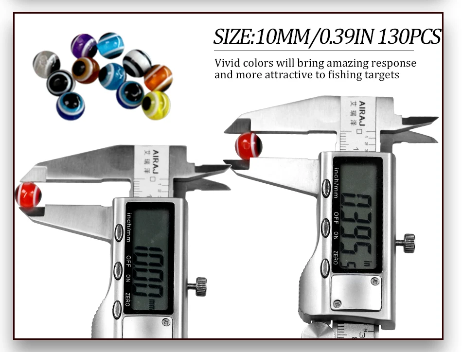 1 коробка рыбий глаз рыболовные бусины 6 мм 8 мм 10 мм 12 мм смешанные цвета Каролина буровые установки налоги рыболовные бусины DIY комплект бас