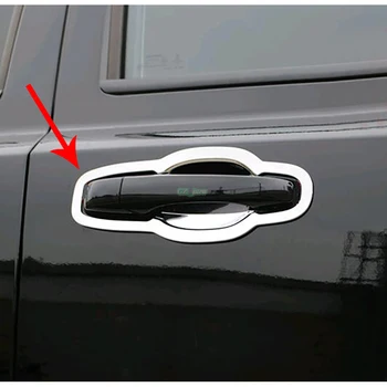 

for Jeep Grand Cherokee 2011 2012 2013 2014 2015 Chrome Door Outside Handle Bowls Trim ABS Chrome 8pcs