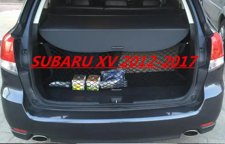 

High Qualit Car Rear Trunk Cargo Cover Security Shield Screen shade Fit For SUBARU XV 2012-2017 High Qualit BY EMS