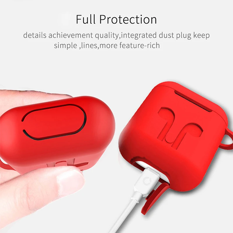 Чехол UBERAY с мультипликационным принтом для Airpods чехол наушников ремешком