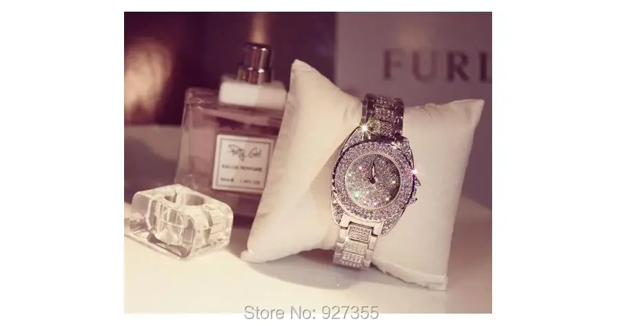2014 New Arrival Women Watches Austrian Crystal Full Rhinestone Watches Luxury Women Dress Watch Fashion Diamond 3