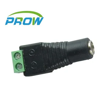 

[PR] Female Mark Polarity DC Power Jack Connector Adapter For 5050 3528 Single Color LED Strip Light Connectors Free Shipping