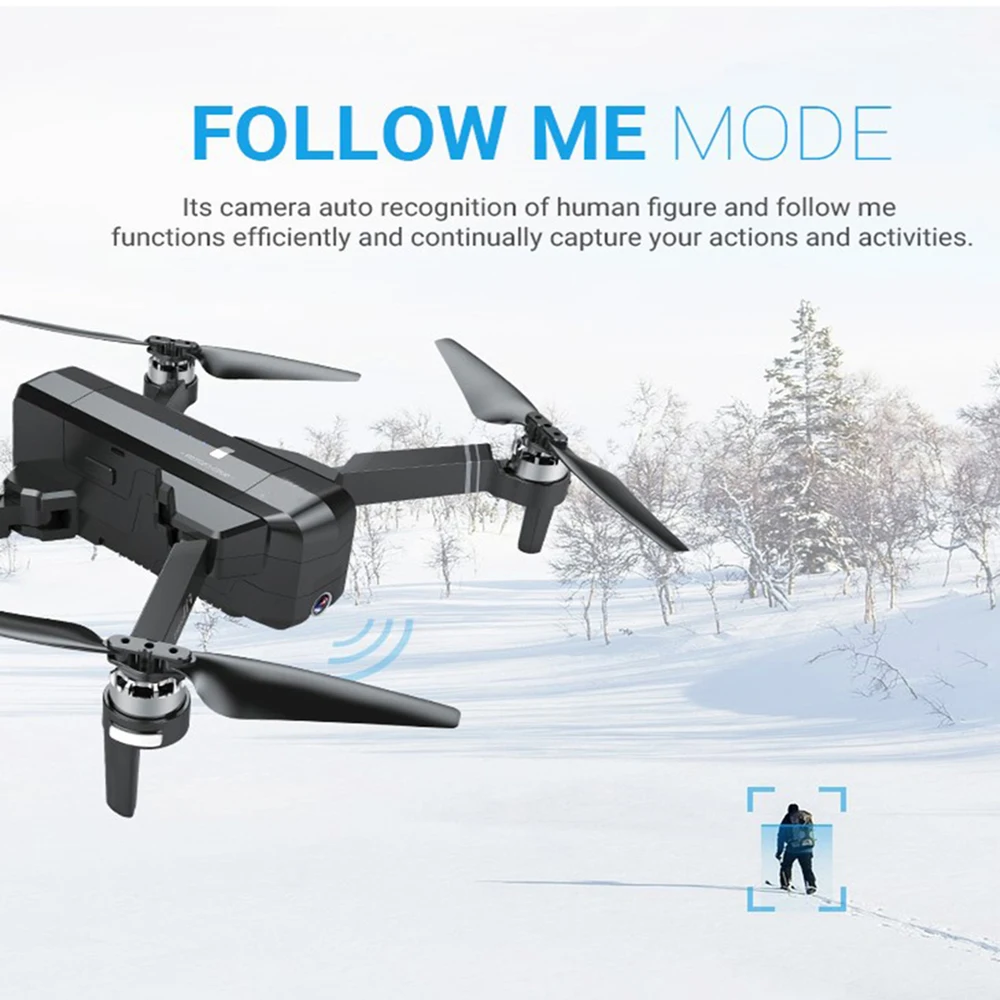 

RC quadcopter, F11 GPS auto return follow 5G Wifi FPV With 1080P HD Camera 2.4Ghz Brushless Motor Selfie 25 mins Flight time