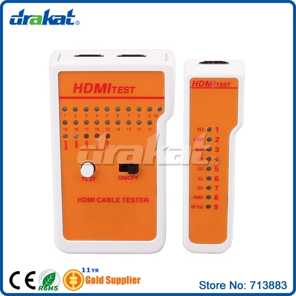 Стандартный Тестер кабеля HDMI|cable tester|hdmi cable testertester hdmi |